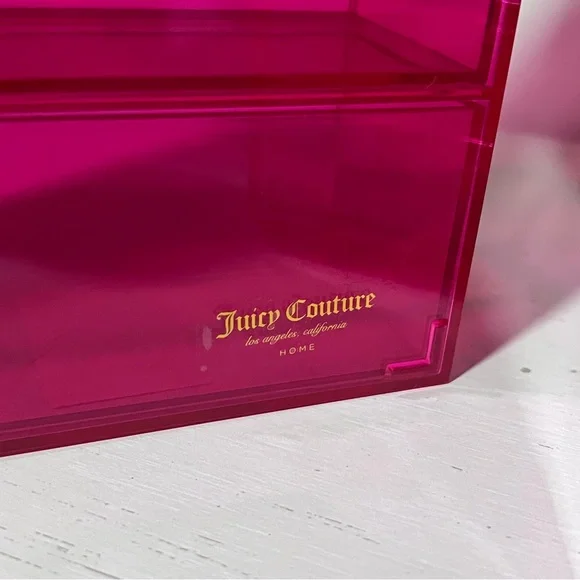 JUICY COUTURE STORAGE ORGANIZERS